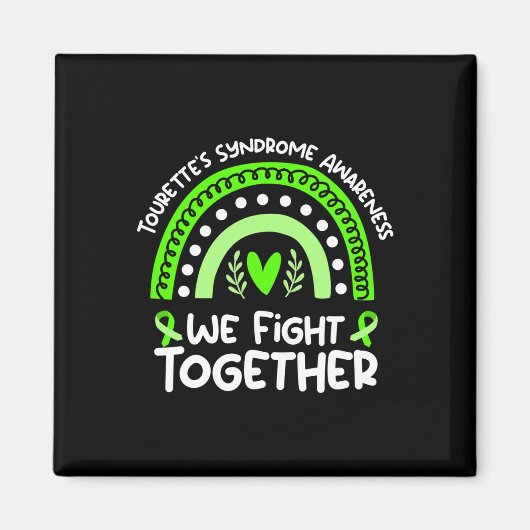 Bewustmakingsmaand syndroom van Tourette bestrijde Magneet (Voorkant)