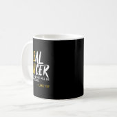 Bewustmakingsmaand voor ernstige kanker Kinderkank Koffiemok (Voorkant links)