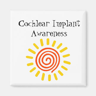 Bewustmakingsmagneet voor cochleair implantaat magneet