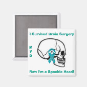 Bewustmakingsmagneet voor hersenchirurgie magneet (Voorkant / Achterkant)