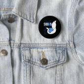 Bewustmakingsondersteuningsploeg Olifant Ronde Button 5,7 Cm (In situ)