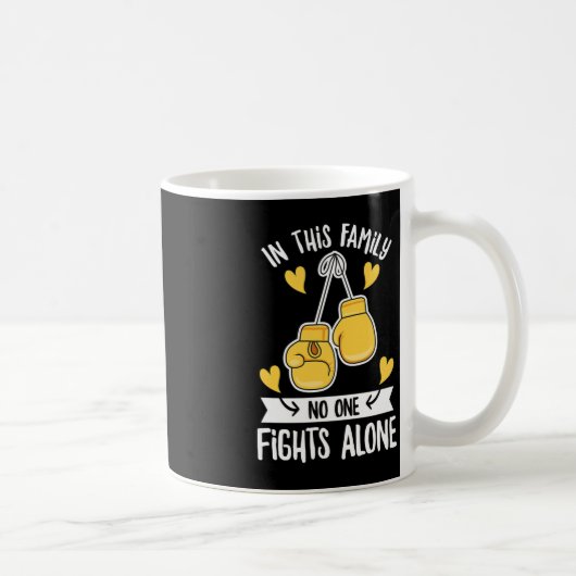 Bewustmakingsontwerp voor kinderkanker voor een ka koffiemok (Rechts)