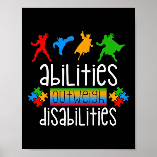 Bewustmakingsorganen voor autisme wegen beter dan poster (Voorkant)