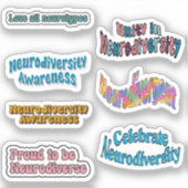 Bewustmakingspakket voor neurodiversiteit sticker (Voorkant)