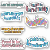 Bewustmakingspakket voor neurodiversiteit sticker (Voorkant)
