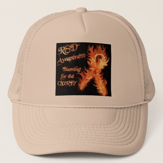 BewustmakingsPet voor RSD/CRPS Trucker Pet (Voorkant)