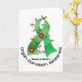 Bewustmakingsscherm voor fluorkoolstof-ORGAN-DONAT Kaart (Gele Bloem)