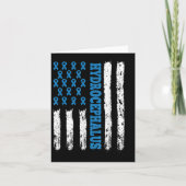 Bewustmakingsshunt Happens Hydrocephalus Warrior 1 Kaart (Voorkant)