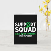 Bewustmakingssquad cholangiocarcinoom galwegkanker kaart (Gele Bloem)
