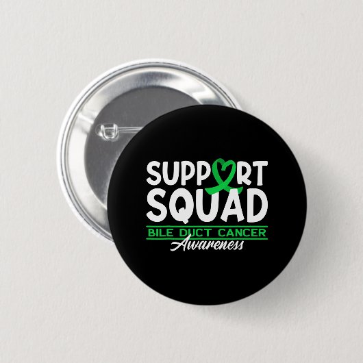 Bewustmakingssquad cholangiocarcinoom galwegkanker ronde button 5,7 cm (Voorkant /achterkant)