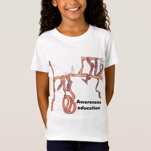 Bewustmakingsvoorlichting T-shirt (Voorkant)