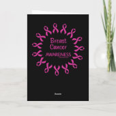 Bewustmakingswoorden...Borstkanker Kaart (Achterkant)