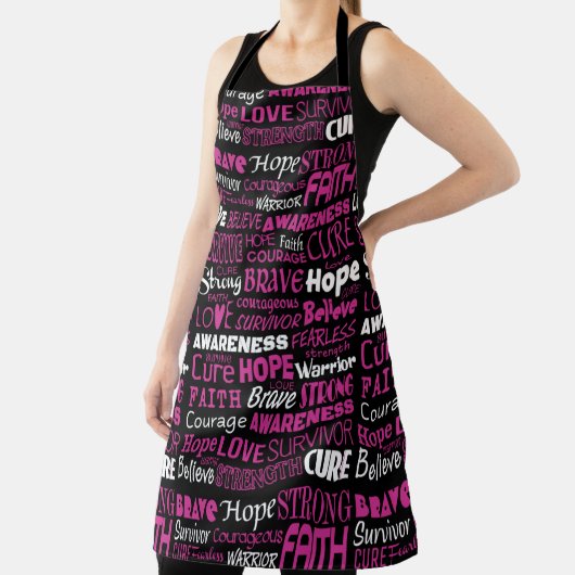 Bewustmakingswoorden...Borstkanker Schort (Insitu)