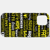 Bewustmakingswoorden ...Endometriose Case-Mate iPhone Case (Achterkant (horizontaal))