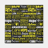 Bewustmakingswoorden ...Endometriose Magneet (Voorkant)