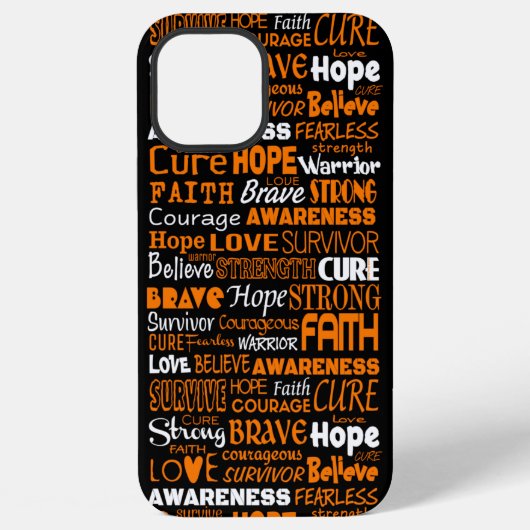 Bewustmakingswoorden...RSD/CRPS iPhone Hoesje (Achterkant)