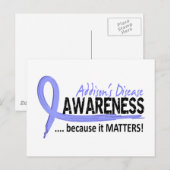 Bewustwording 2 Ziekte van Addison Briefkaart (Voorkant / Achterkant)