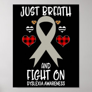 Bewustwording Adem gewoon en vecht door Poster