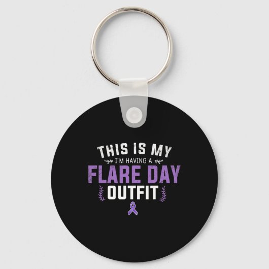 Bewustwording en fibromyalgie Spoonie Dit is mijn Sleutelhanger (Voorkant)