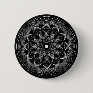 Bewustwording - Geometry Mandala Ronde Button 5,7 Cm