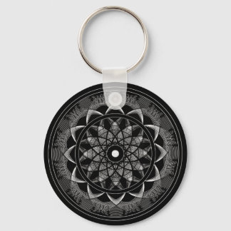 Bewustwording - Geometry Mandala Sleutelhanger