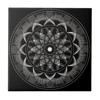Bewustwording - Geometry Mandala Tegeltje