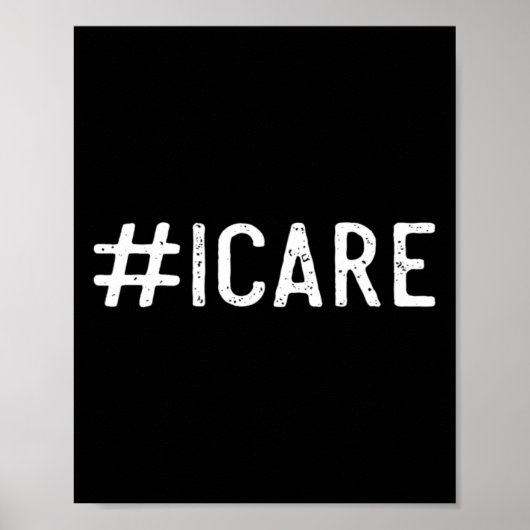 Bewustwording over zelfmoordpreventie door Icare Poster (Voorkant)