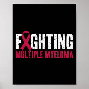 Bewustwording Tegen Multiple Myeloma Steun Poster
