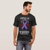 Bewustwording Trots op mijn krijger T-shirt (Voorkant volledig)