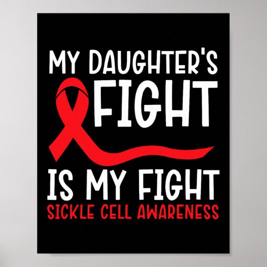 Bewustwording van bloedkanker Leukemie Lymfoom R Poster (Voorkant)