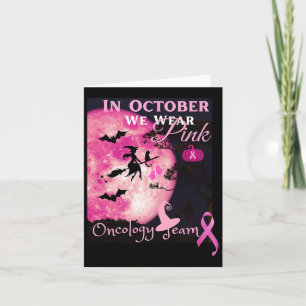 Bewustwording van borstkanker. In oktober Draag we Kaart