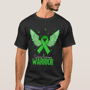 Bewustwording van krijgerscoliose t-shirt