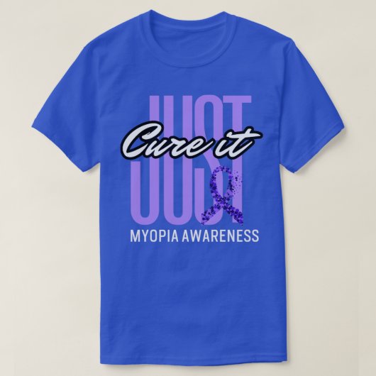Bewustwording van myopie t-shirt (Design voorkant)