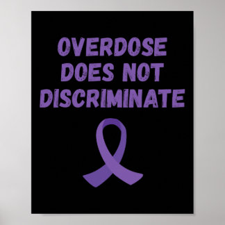 Bewustwording van overdosering maakt geen ondersch poster