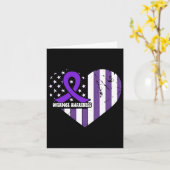 Bewustwording van overdosering Paarse-lintdrugsver Kaart (Gele Bloem)