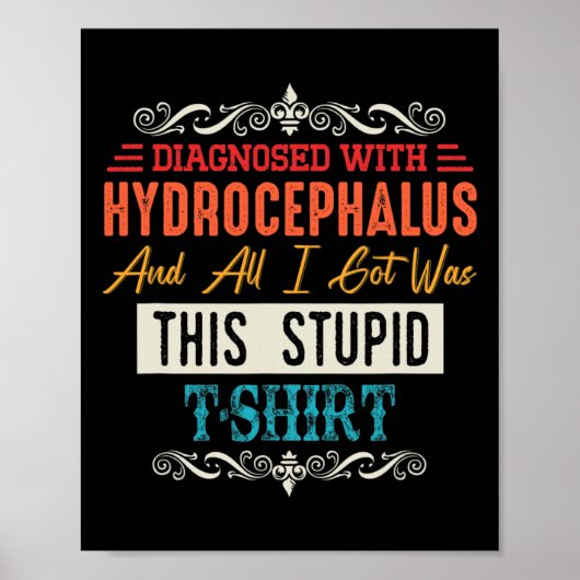 Bewustwording Water op de hersenen gerelateerd Poster (Voorkant)
