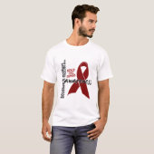 Bewustzijn 1 sikkelcelziekte t-shirt (Voorkant volledig)