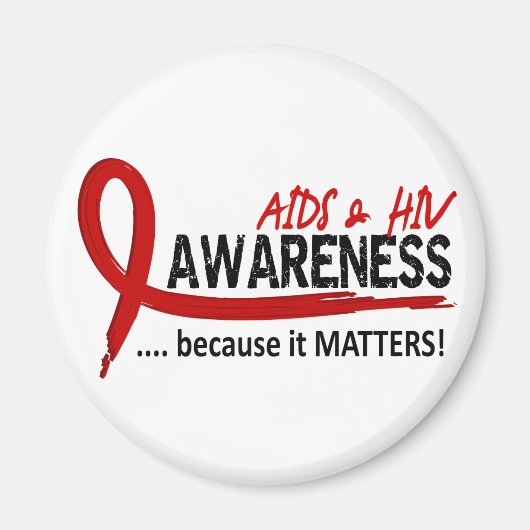 Bewustzijn 2 AIDS Magneet (Voorkant)