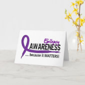 Bewustzijn 2 Epilepsie Kaart (Gele Bloem)