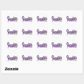 Bewustzijn 2 Epilepsie Ronde Sticker (Vel)