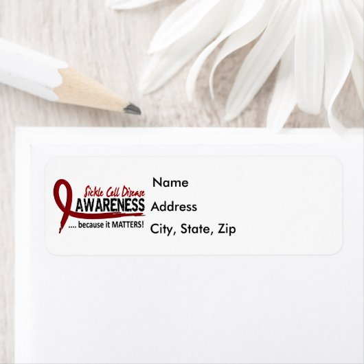 Bewustzijn 2 sikkelcelziekte etiket (Insitu)