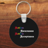 Bewustzijn Acceptatie regenboog Sleutelhanger (Voorkant)