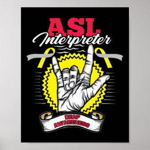 Bewustzijn als doofheid Gehoorverlies Warrior Poster