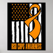 Bewustzijn Amerikaanse vlag Corps Poster (Voorkant)