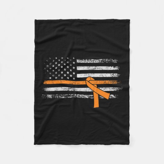 Bewustzijn Amerikaanse vlag Fleece Deken (Voorkant)