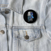 Bewustzijn Amerikaanse vlag Gift Ronde Button 5,7 Cm (In situ)