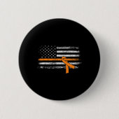 Bewustzijn Amerikaanse vlag Ronde Button 5,7 Cm (Voorkant)
