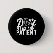 Bewustzijn ASL Gebarentaal Amerikaanse Gebarentaal Ronde Button 5,7 Cm (Voorkant)