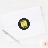 Bewustzijn bij beenprothese en amputatie Li Ronde Sticker (Envelop)