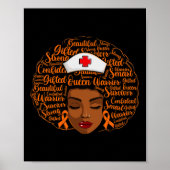 Bewustzijn bij bloedkanker Verpleegkunde Poster (Voorkant)